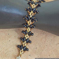 FLEUR-DE-LYS BRACELET - Beading Tutorial