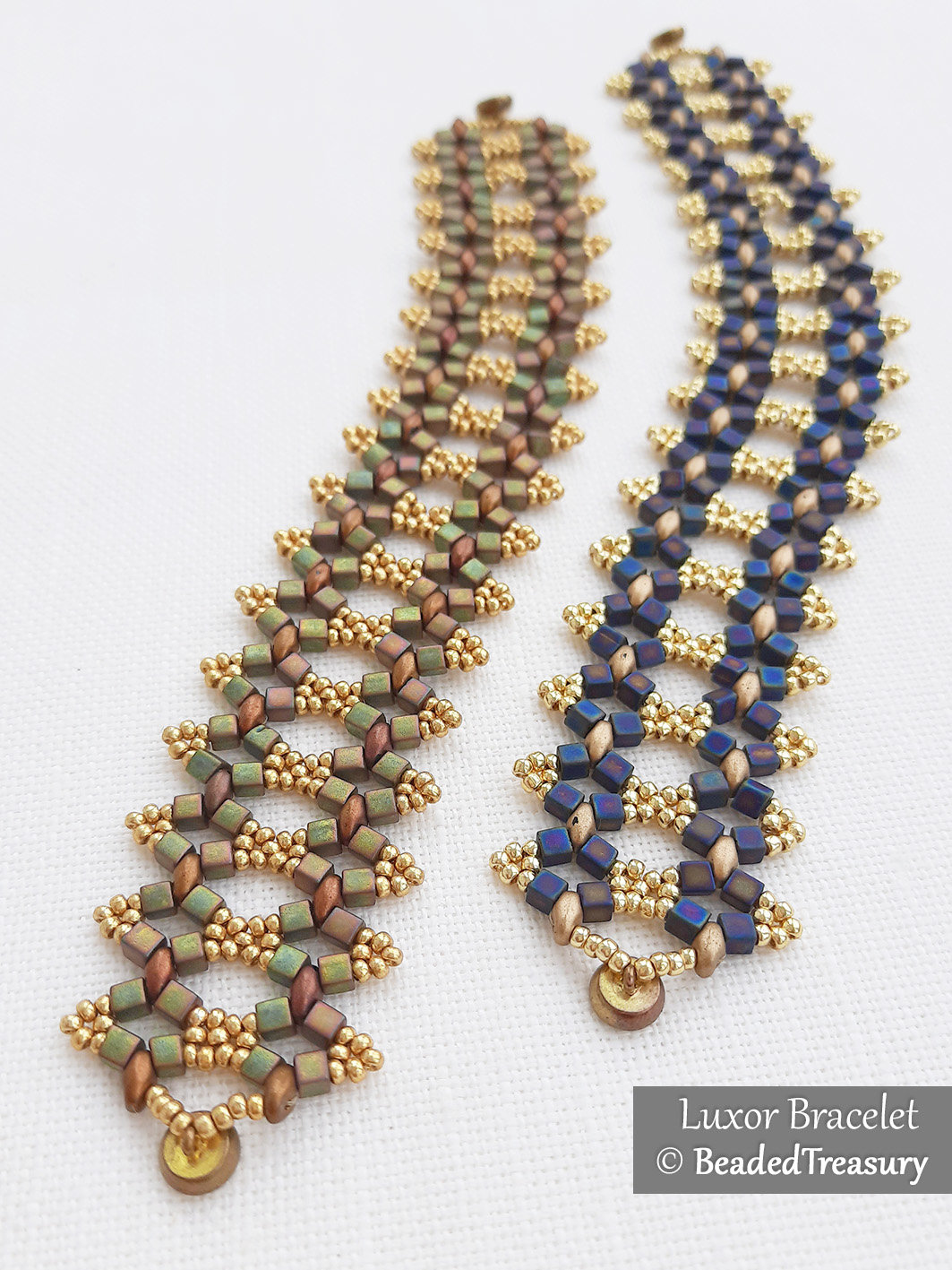 LUXOR BRACELET Beading Tutorial